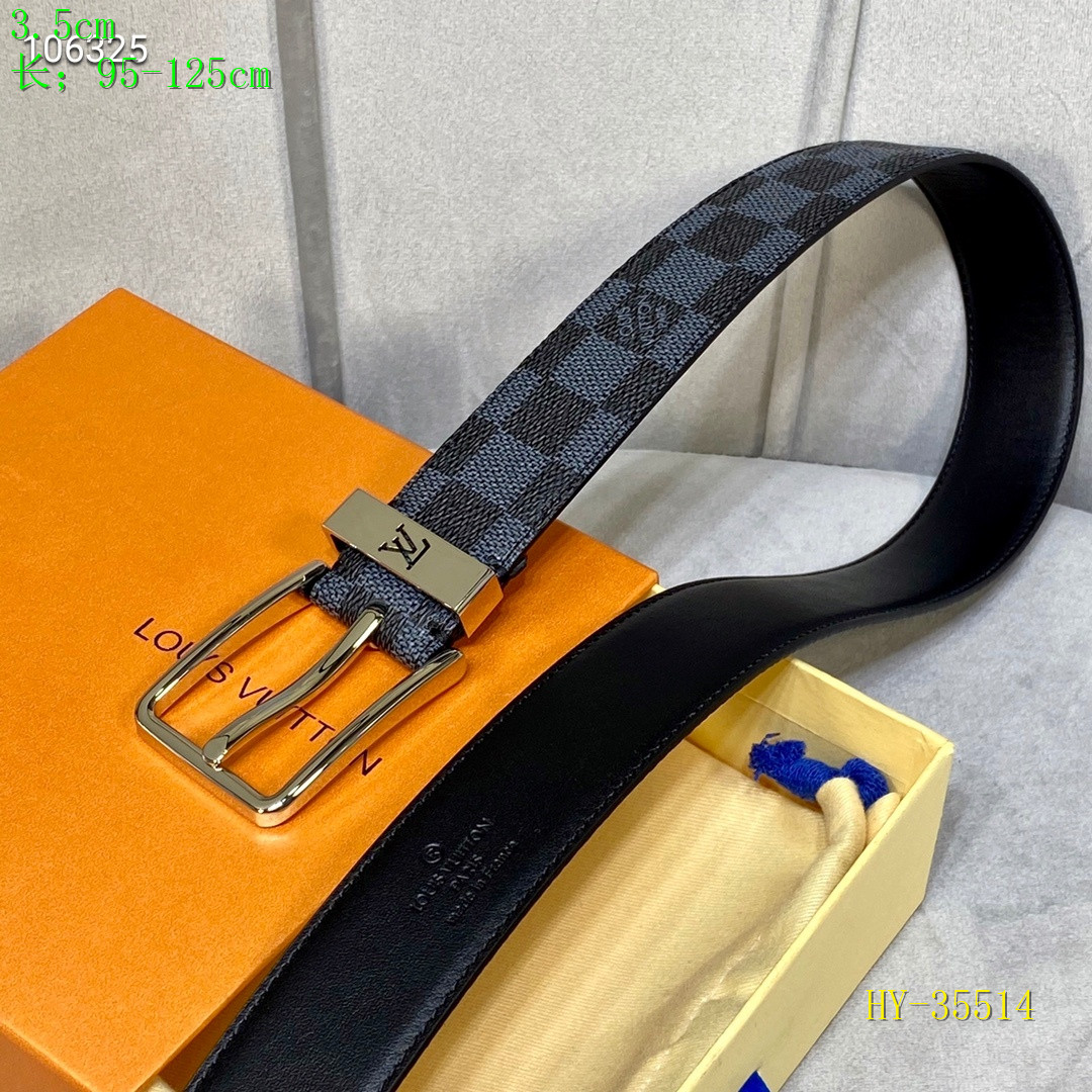 LV Belts 3.5 cm Width 081